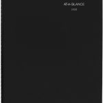 AT-A-GLANCE 2023 Weekly Planner, DayMinder, Quarter-Hourly Appointment Book, 8" x 11", Large, Black (G52000)